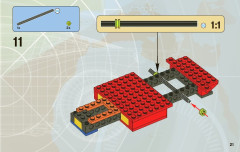 LEGO 8484 instructions page 21 – build guide