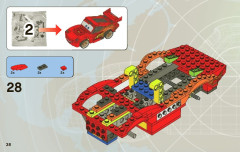 LEGO 8484 instructions page 38 – build guide