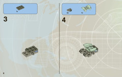 LEGO 8484 instructions page 4 – build guide