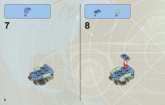 LEGO 8484 instructions page 6 – build guide