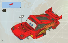 LEGO 8484 instructions page 70 – build guide