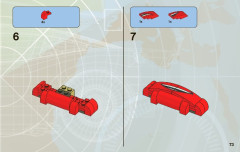 LEGO 8484 instructions page 73 – build guide