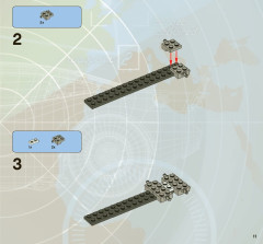 LEGO 8486 instructions page 11 – build guide