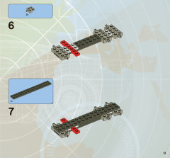 LEGO 8486 instructions page 13 – build guide
