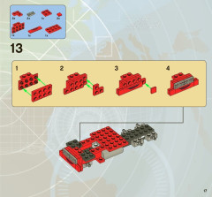 LEGO 8486 instructions page 17 – build guide
