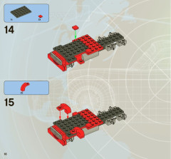 LEGO 8486 instructions page 18 – build guide