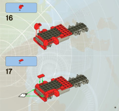 LEGO 8486 instructions page 19 – build guide