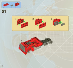LEGO 8486 instructions page 22 – build guide