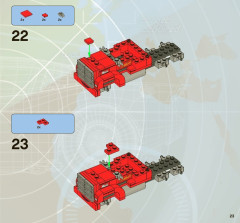 LEGO 8486 instructions page 23 – build guide