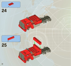 LEGO 8486 instructions page 24 – build guide