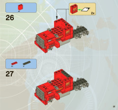 LEGO 8486 instructions page 25 – build guide