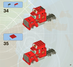 LEGO 8486 instructions page 29 – build guide