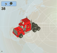 LEGO 8486 instructions page 32 – build guide