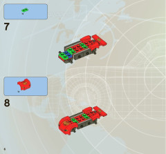 LEGO 8486 instructions page 6 – build guide