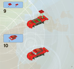 LEGO 8486 instructions page 7 – build guide