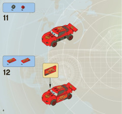 LEGO 8486 instructions page 8 – build guide