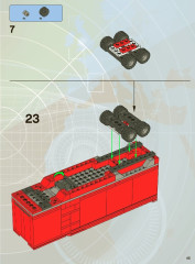 LEGO 8486 instructions page 45 – build guide