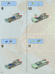 LEGO 8487 instructions page 14 – build guide