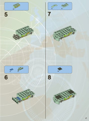 LEGO 8487 instructions page 17 – build guide