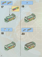 LEGO 8487 instructions page 20 – build guide