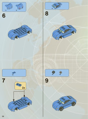 LEGO 8487 instructions page 28 – build guide