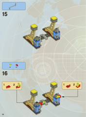 LEGO 8487 instructions page 36 – build guide