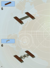 LEGO 8487 instructions page 44 – build guide