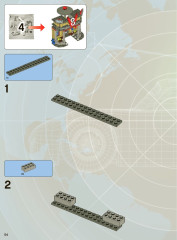 LEGO 8487 instructions page 54 – build guide