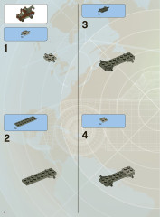 LEGO 8487 instructions page 6 – build guide
