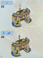LEGO 8487 instructions page 68 – build guide