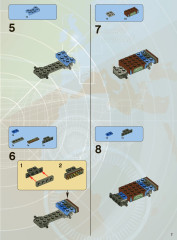 LEGO 8487 instructions page 7 – build guide