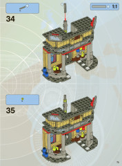 LEGO 8487 instructions page 73 – build guide