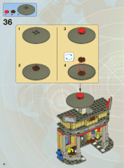 LEGO 8487 instructions page 74 – build guide