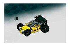 LEGO 8490 instructions page 12 – build guide