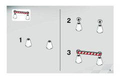 LEGO 8490 instructions page 3 – build guide