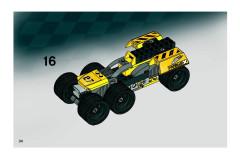 LEGO 8490 instructions page 34 – build guide