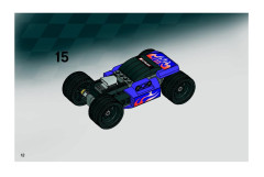 LEGO 8491 instructions page 12 – build guide