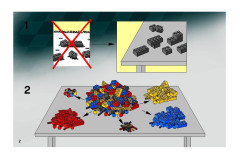 LEGO 8491 instructions page 2 – build guide