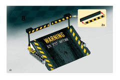 LEGO 8491 instructions page 20 – build guide