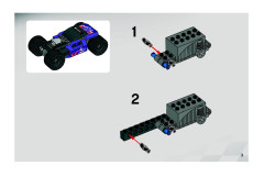 LEGO 8491 instructions page 3 – build guide