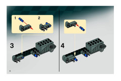 LEGO 8491 instructions page 4 – build guide