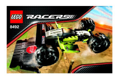 LEGO 8492 instructions page 1 – build guide