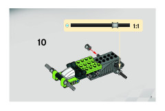 LEGO 8492 instructions page 7 – build guide