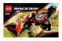 LEGO 8493 instructions page 1 – build guide