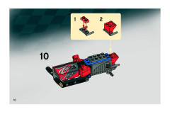 LEGO 8493 instructions page 10 – build guide