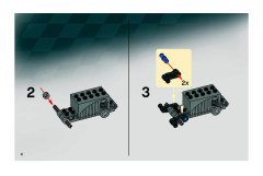 LEGO 8493 instructions page 4 – build guide