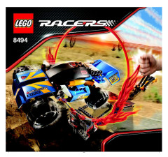 LEGO 8494 instructions page 1 – build guide