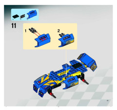 LEGO 8494 instructions page 11 – build guide