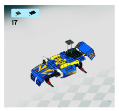 LEGO 8494 instructions page 17 – build guide