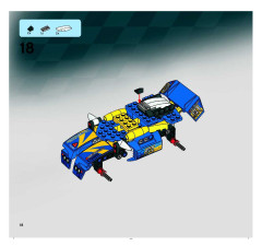 LEGO 8494 instructions page 18 – build guide
